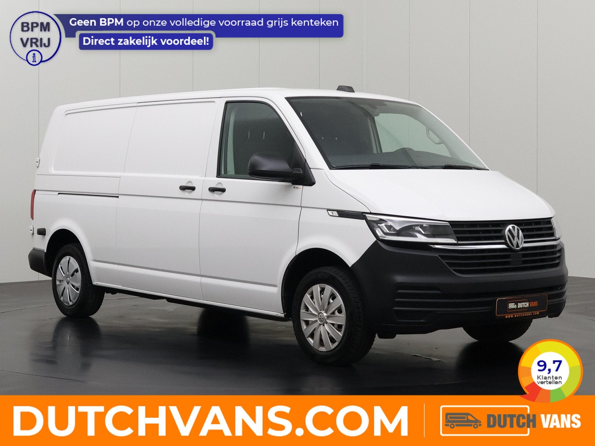 Volkswagen Transporter 2.0TDi 150PK Lang Achterdeuren | Led