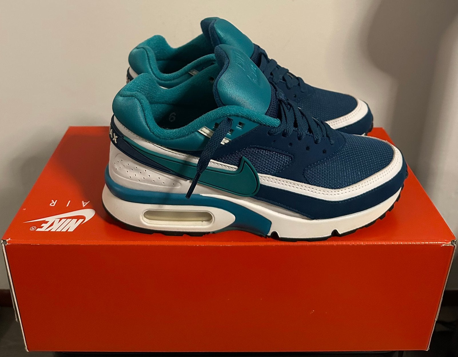 Nike Air Max BW OG Marina 38.5, Overige kleuren, Ophalen of Verzenden, Sneakers of Gympen, Zo goed als nieuw