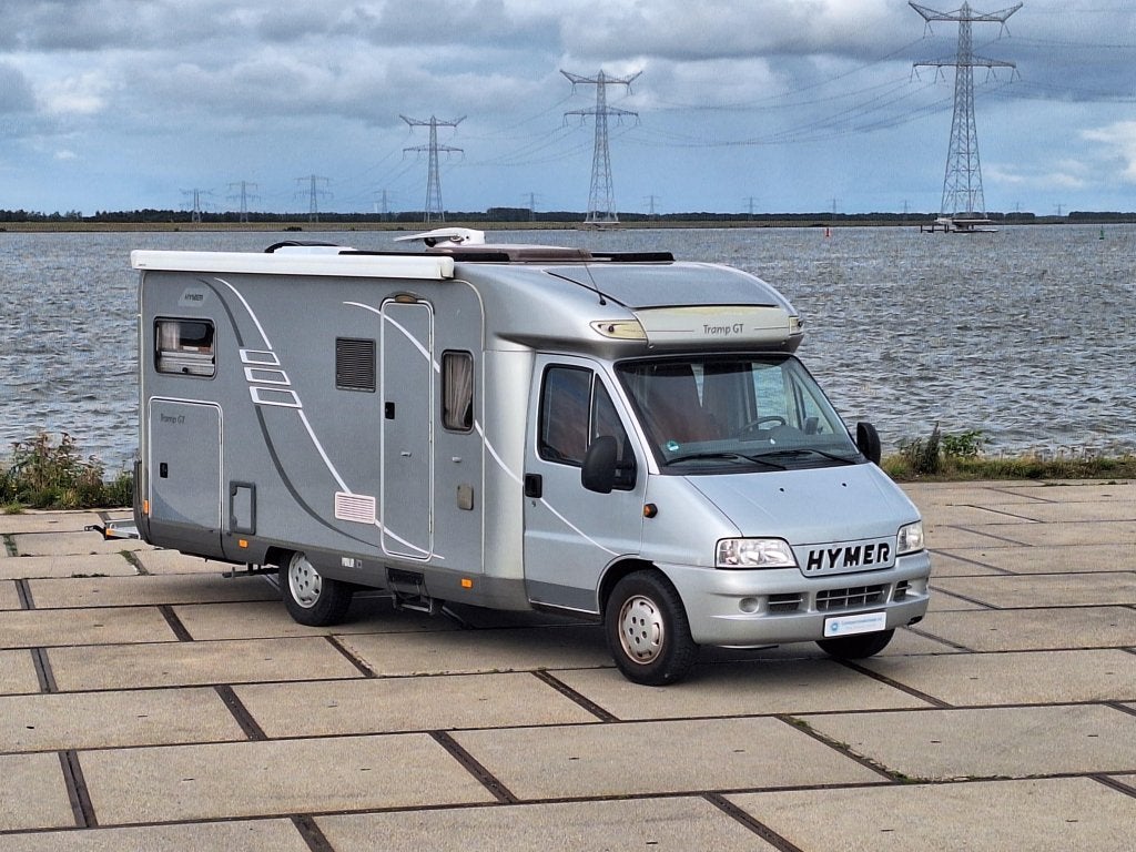 Hymer Tramp 664 GT, Ringverwarming, Fiat, Afzuigkap, 6 tot 7 meter