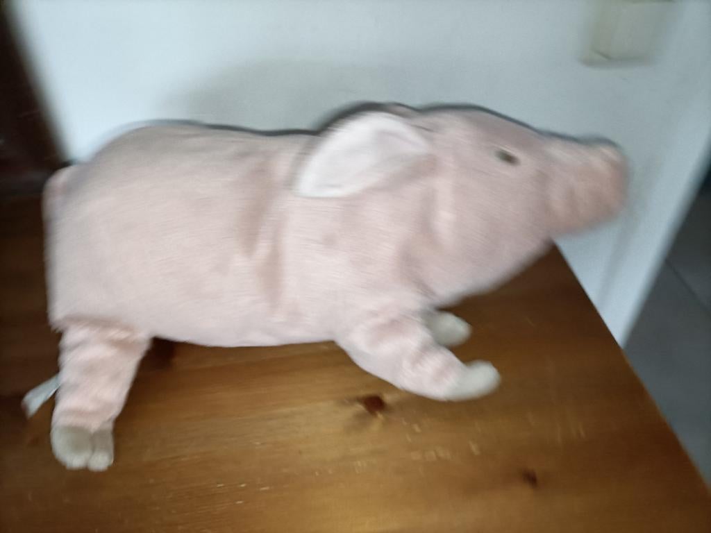 Ikea roze varken knuffel, Ophalen of Verzenden, Zo goed als nieuw, Overige typen