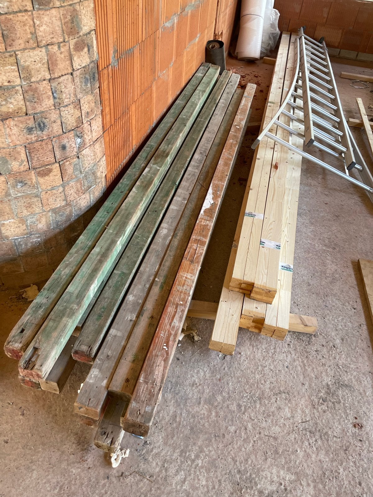 Metselprofielen 20 stuks, ca. 2900 mm lang, Gebruikt, Overige typen, Ophalen of Verzenden, 250 tot 300 cm