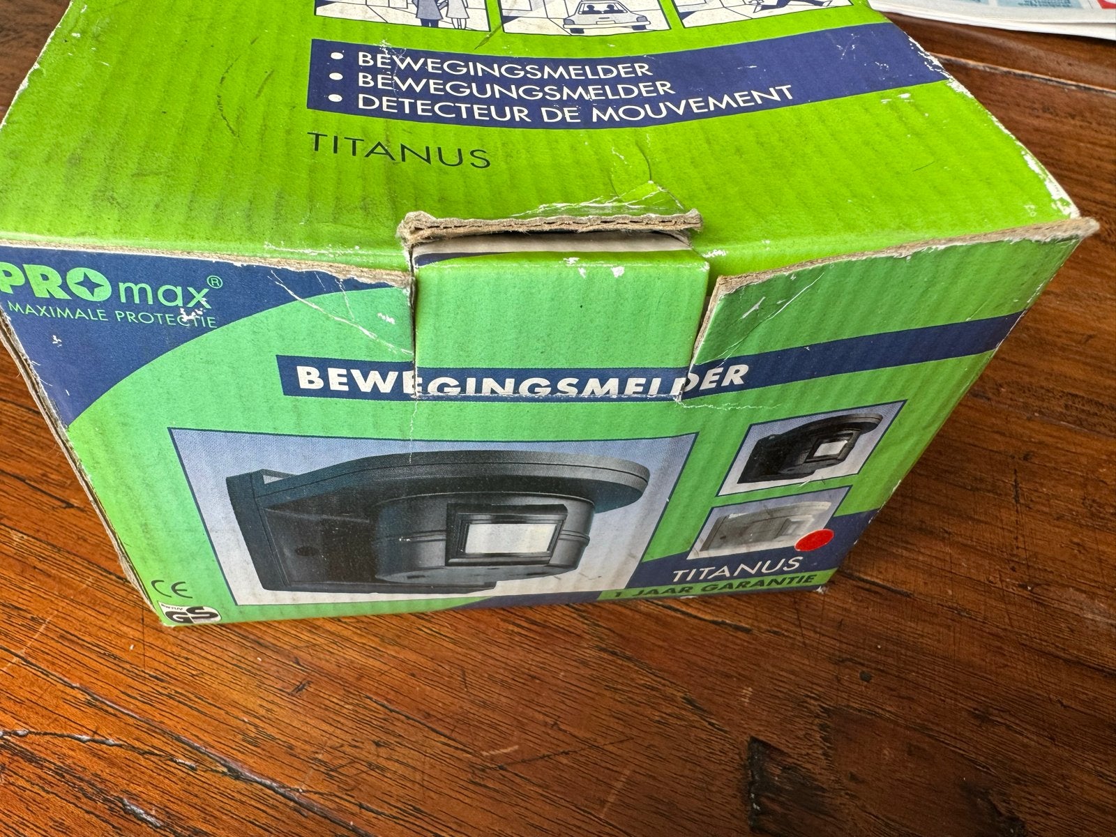 Bewegingsmelder Titanus Promax - Nieuw in doos, Ophalen of Verzenden, Nieuw, Detector, Sensor of Melder, Beweging