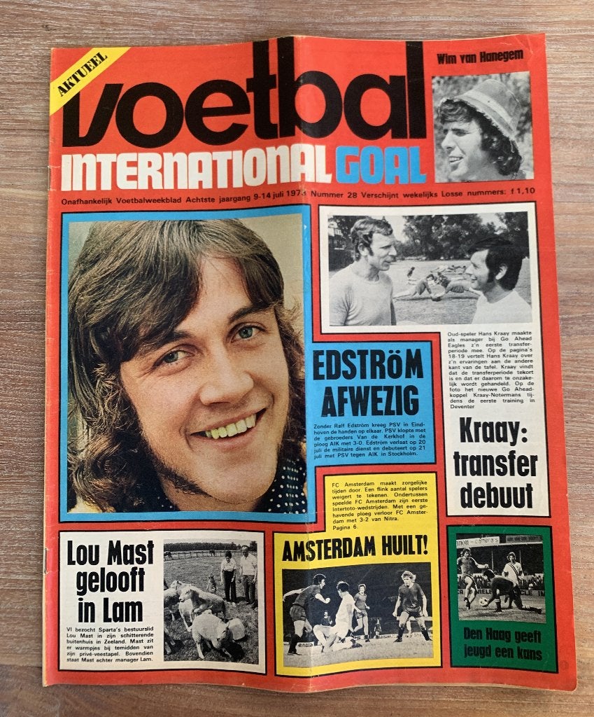 Voetbal International VI Div. tijdschriften uit 1973 / €3,-, Ophalen of Verzenden, Zo goed als nieuw, Ajax, Boek of Tijdschrift