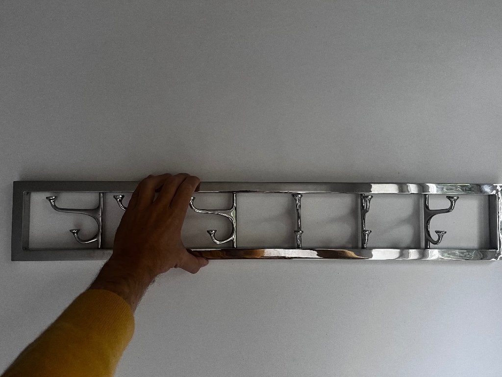 kapstok nikkel art deco, Zo goed als nieuw, Minder dan 100 cm, Metaal, Ophalen