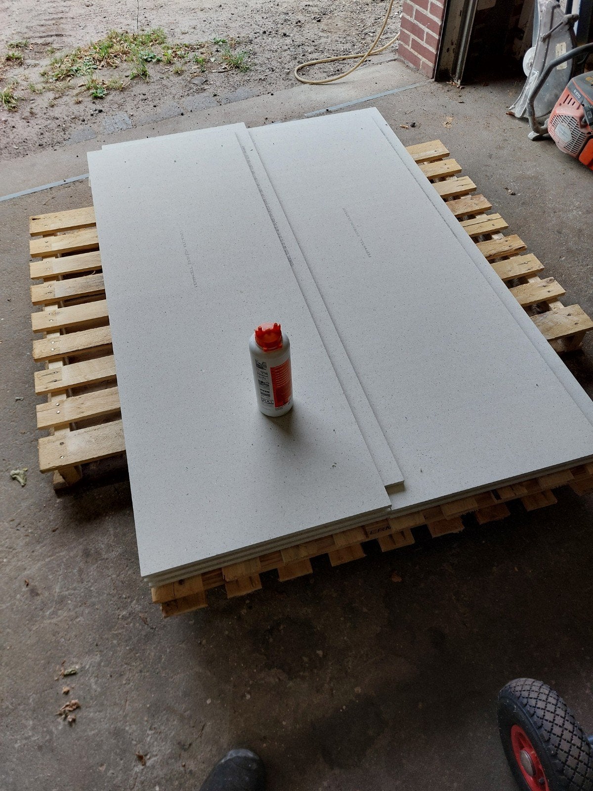 5x fermacell 2e22 vloer elementen, Doe-het-zelf en Verbouw, Platen en Panelen, Ophalen, Nieuw