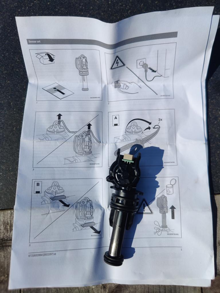 Flow sensor voor Nefit Trendline HRC30 CW5 II - Ongebruikt, Witgoed en Apparatuur, Onderdelen en Toebehoren, Ophalen, Nieuw