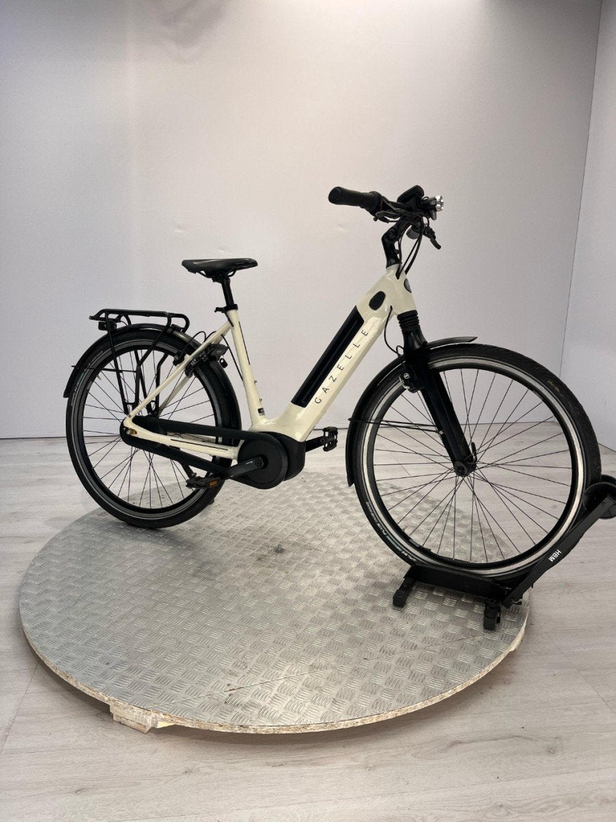 Gazelle Ultimate C8+ HMB Dames wit 53cm 2023, Fietsen en Brommers, Elektrische fietsen, Ophalen, Gebruikt, -, -