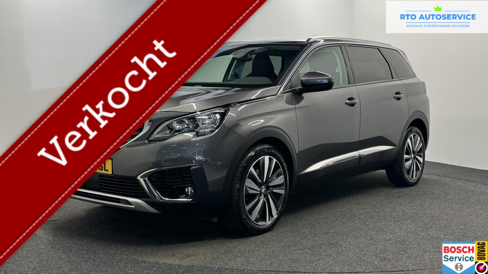 Peugeot 5008 1.2 PureTech Allure Avantage 7p CARPLAY CRUISE, Auto's, Peugeot, Gebruikt, Euro 6, 1199 cc, Met garantie (alle)
