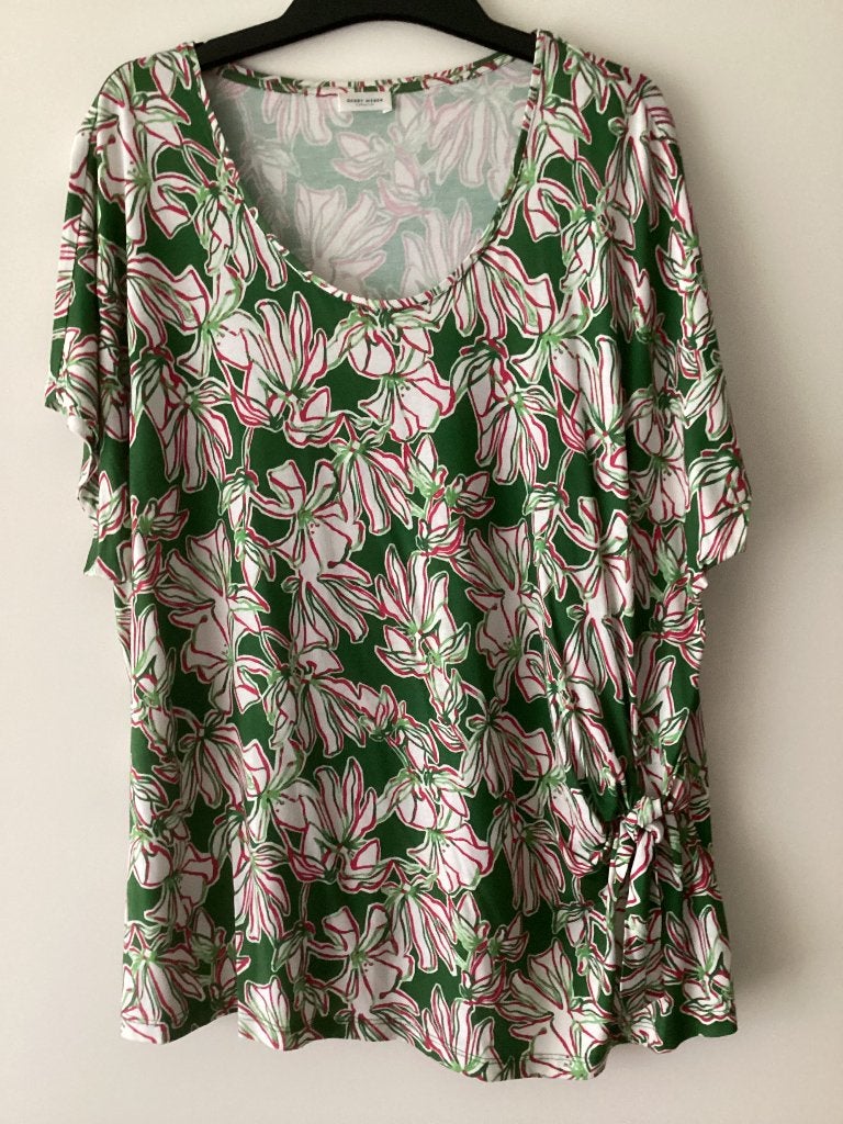 Vlot shirt, Gerry weber, maat 48, zgan, Maat 46/48 (XL) of groter, Ophalen of Verzenden, Zo goed als nieuw, Korte mouw