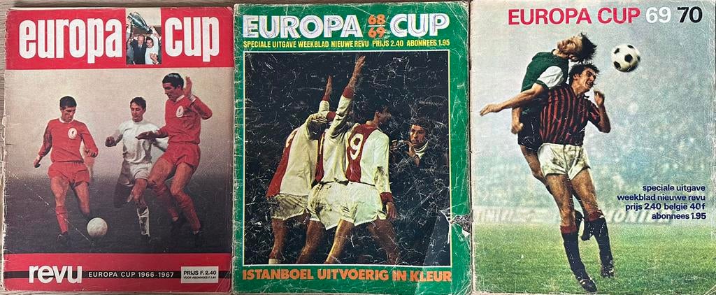 3 x Europa Cup Speciale uitgave Nieuwe Revu, Boeken, Ophalen of Verzenden, Gelezen, Sport en Vrije tijd