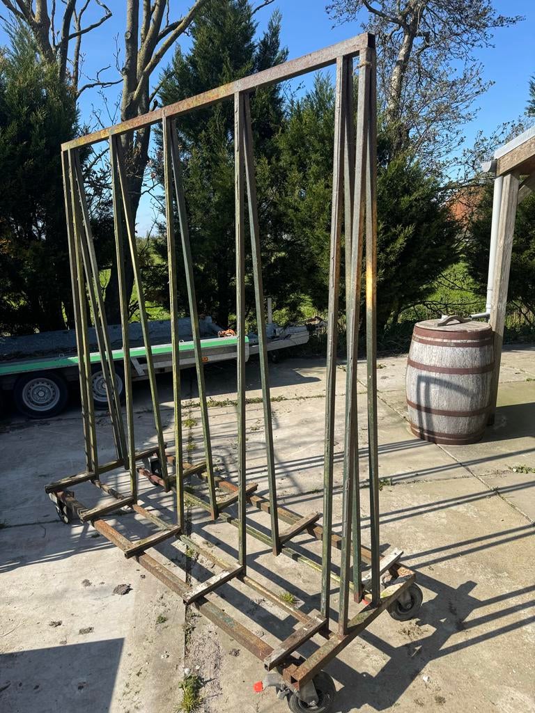Glasresteel voor glas of platen, Ophalen, Gebruikt, 170 cm of meer