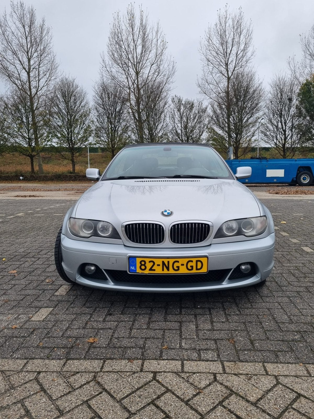 BMW 3-Serie 2.5 CI 325 Cabriolet AUT 2003 Grijs, Auto's, BMW, Automaat, Achterwielaandrijving, Zwart, Cabriolet