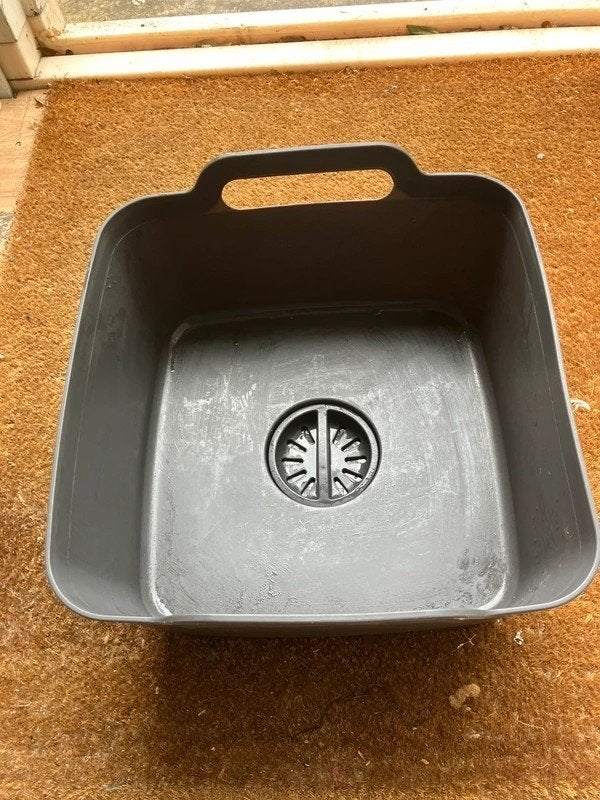 Afwasteil met plug (31.3x30.6x19.9cm), Ophalen of Verzenden, Zo goed als nieuw
