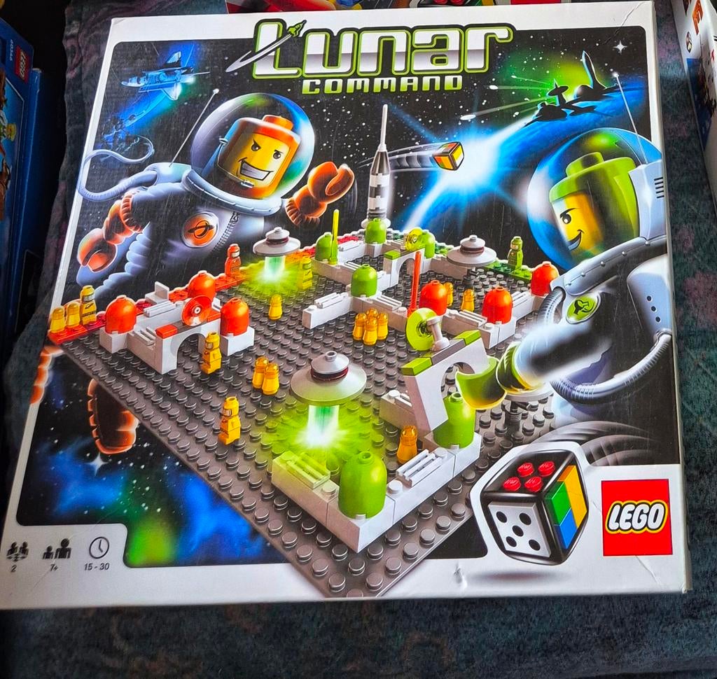 LEGO Games 3842 Lunar Command, Overige thema's, Lego, Ophalen of Verzenden, Zo goed als nieuw