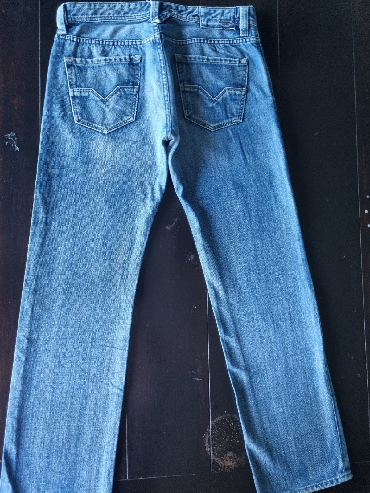 CLASSIC DIESEL LARKEE REGULAR STRAIGHT 008AT JEANS 33/32!!, Kleding | Heren, Diesel, Blauw, Ophalen of Verzenden, Zo goed als nieuw