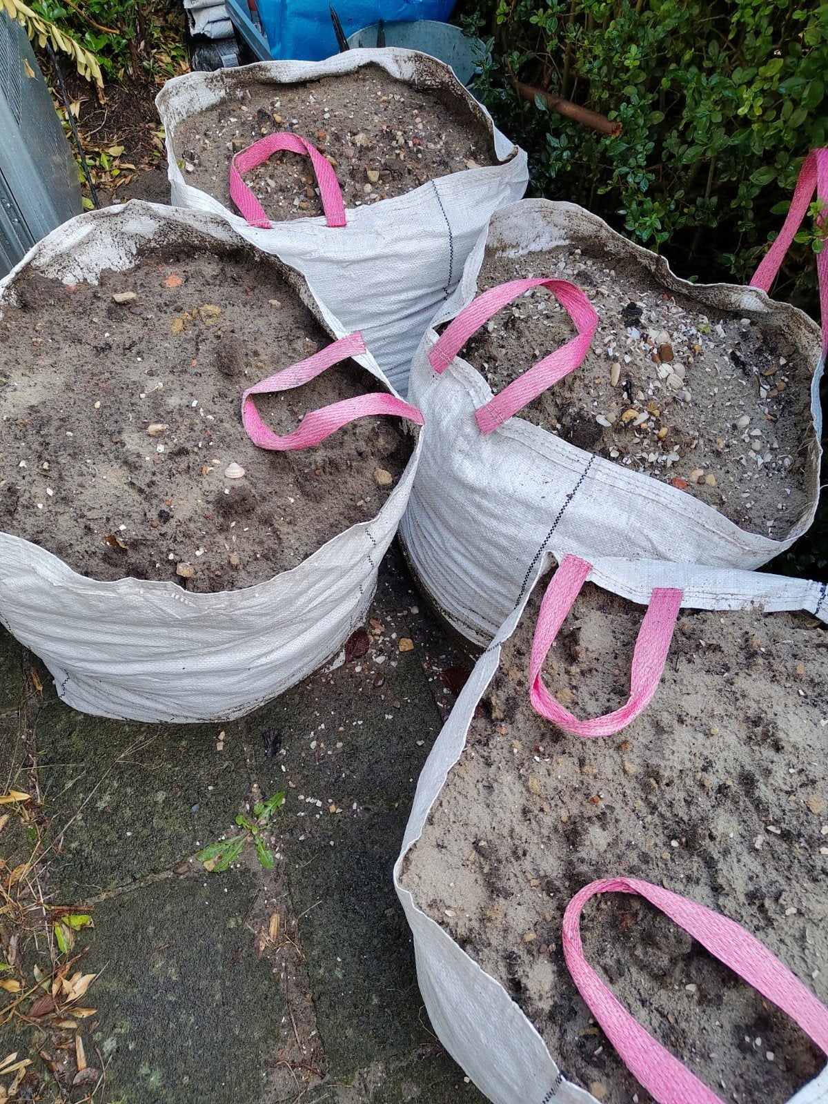 mengsel aarde en zand, Ophalen, Tuinaarde