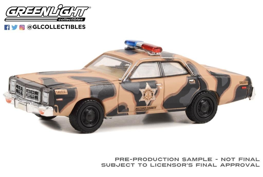 1978 Dodge Monaco van Greenlight 1/64 Sheriff Hazzard County, Ophalen of Verzenden, Nieuw, Auto