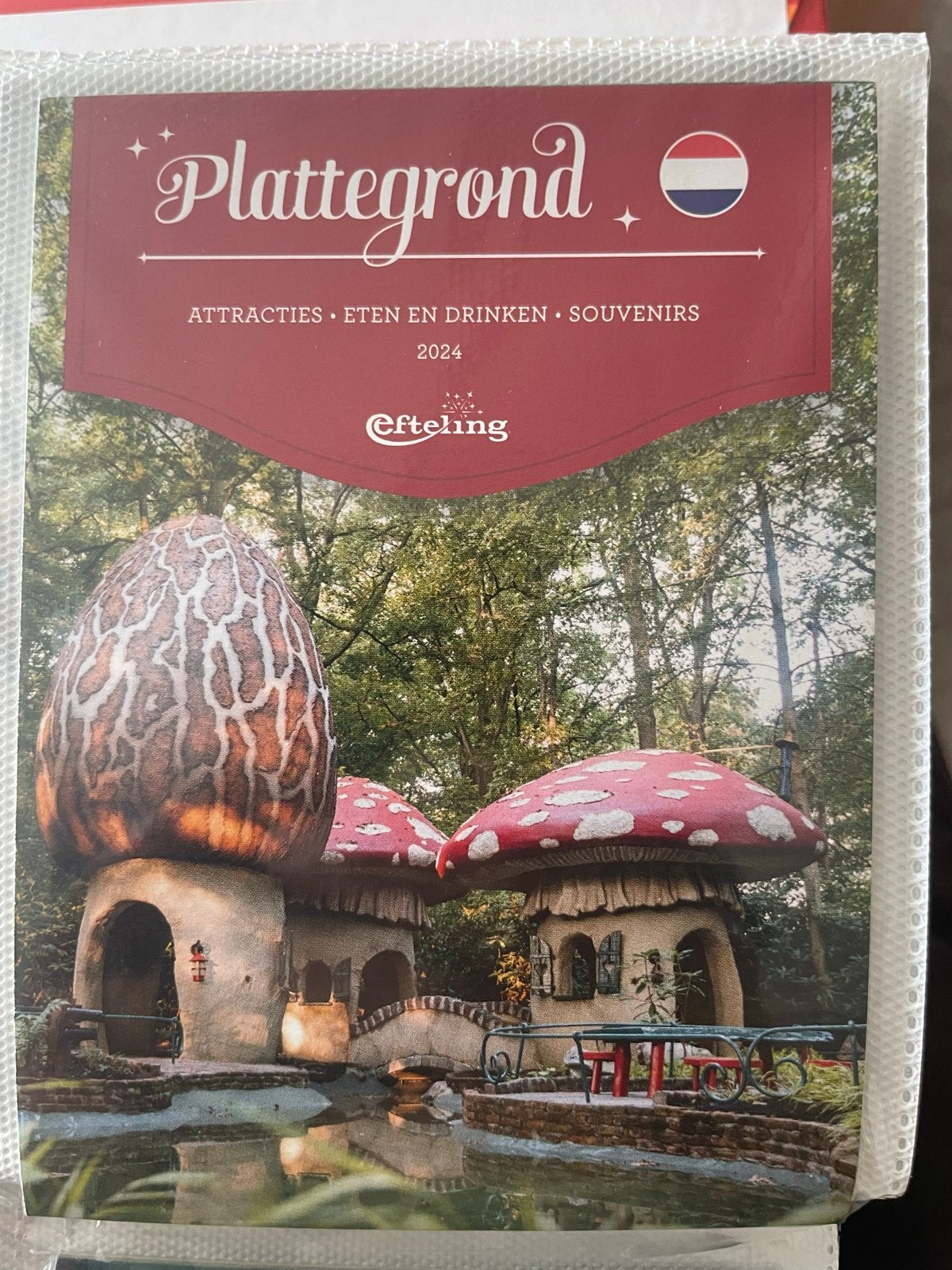Efteling plattegrond, Verzamelen, Ophalen of Verzenden