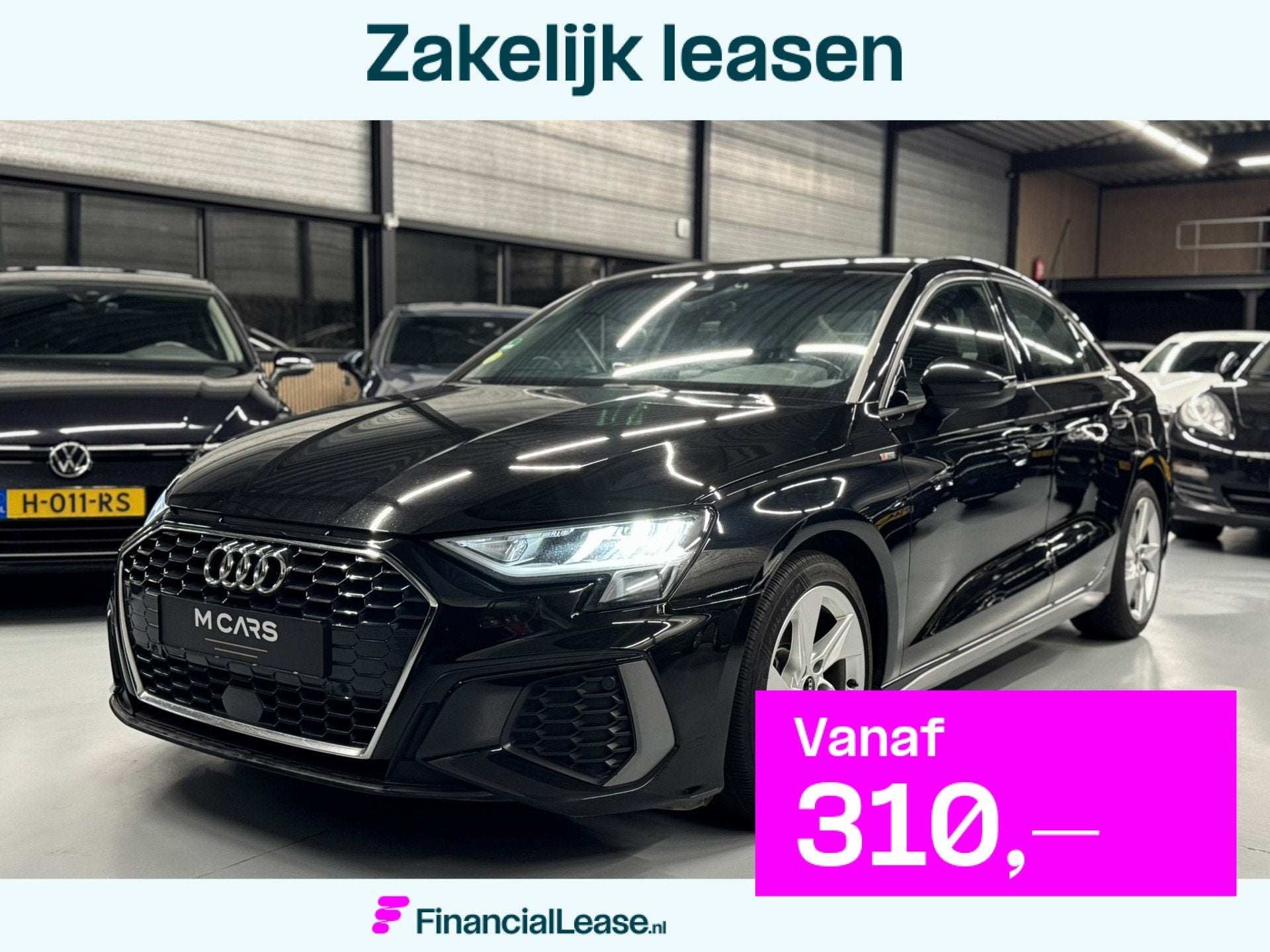 Audi A3 Limousine 2.0 TDI S Edition Carplay l Cruise / Virtu, Voorwielaandrijving, Dealer onderhouden, 1325 kg, Gebruikt