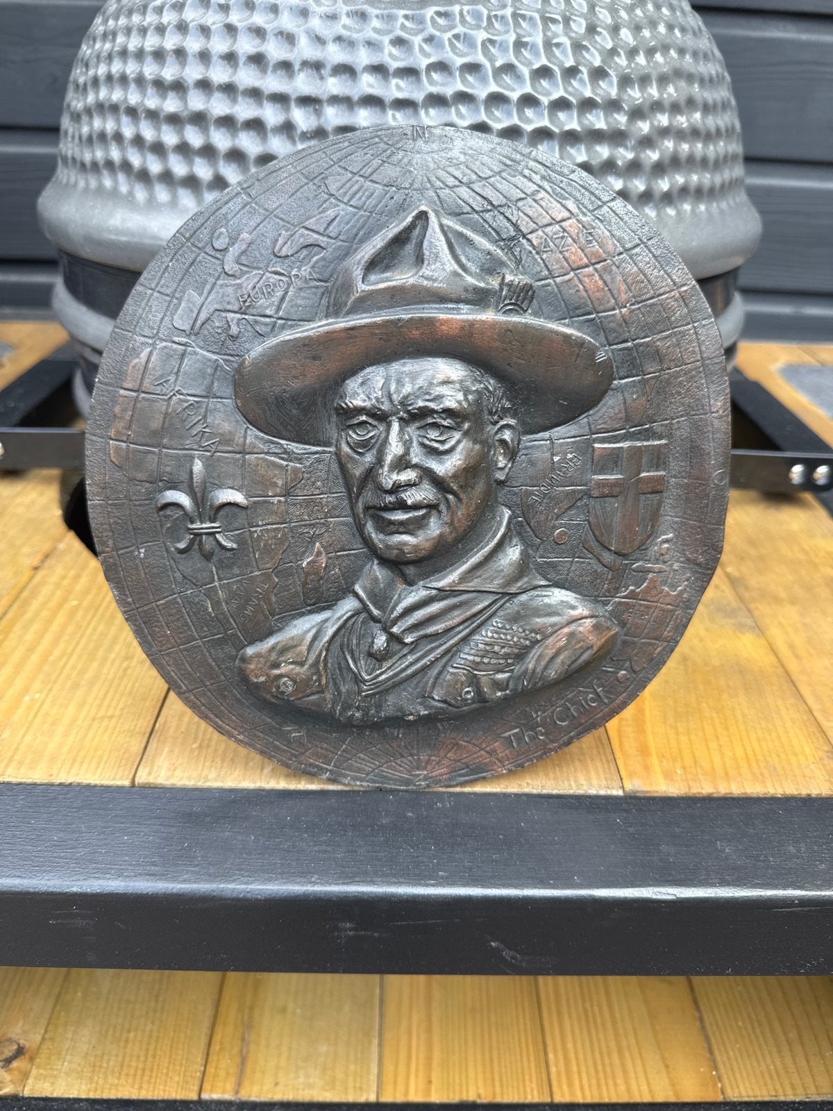 Vintage Baden-Powell Medaille - The Chief - Scouting, Ophalen of Verzenden, Gebruikt, Mens