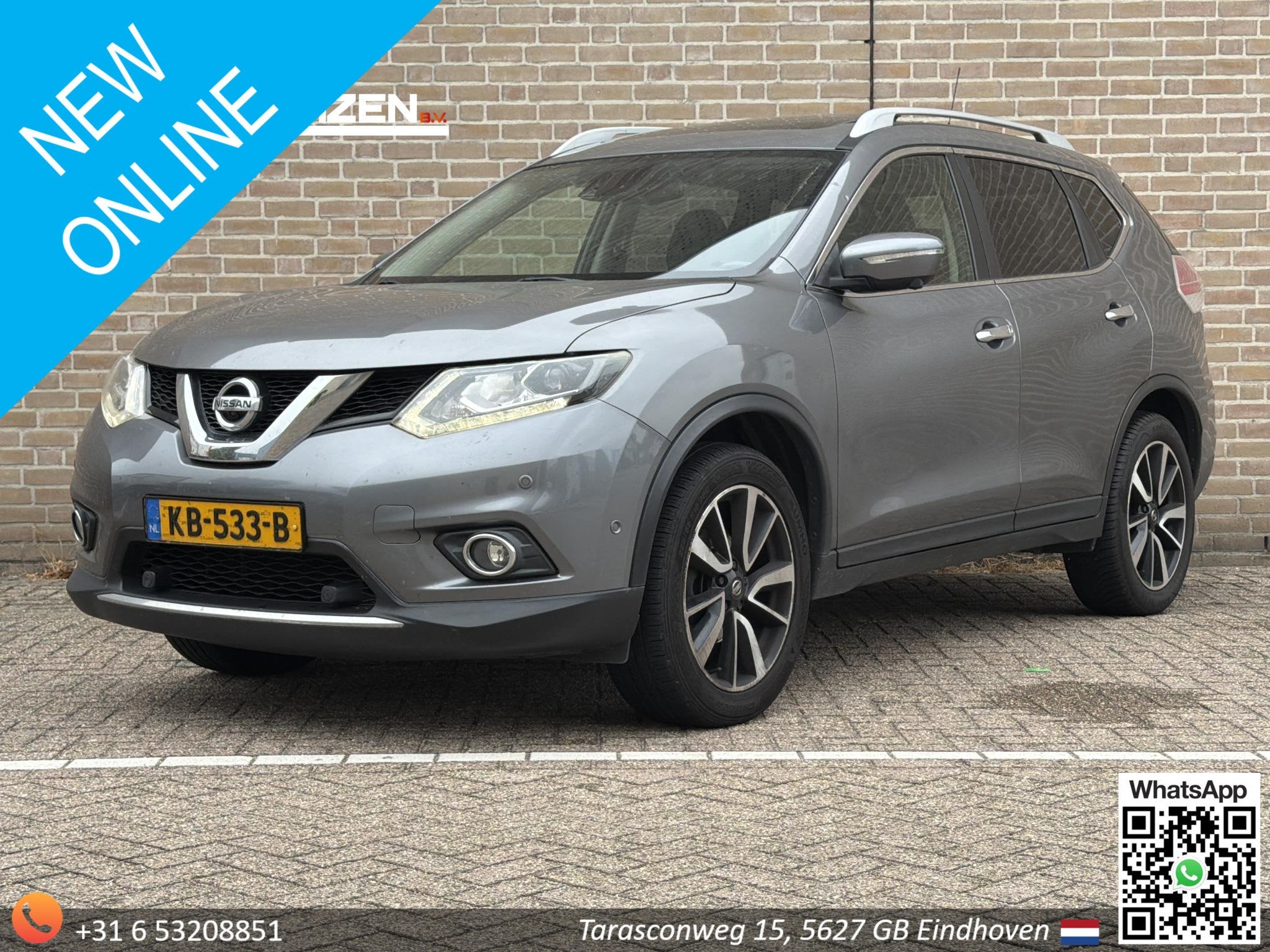 Nissan X-Trail 1.6 DIG-T Tekna | € 6.950,- NETTO! | Pano |, Auto's, Voorwielaandrijving, 1618 cc, Euro 6, 4 cilinders