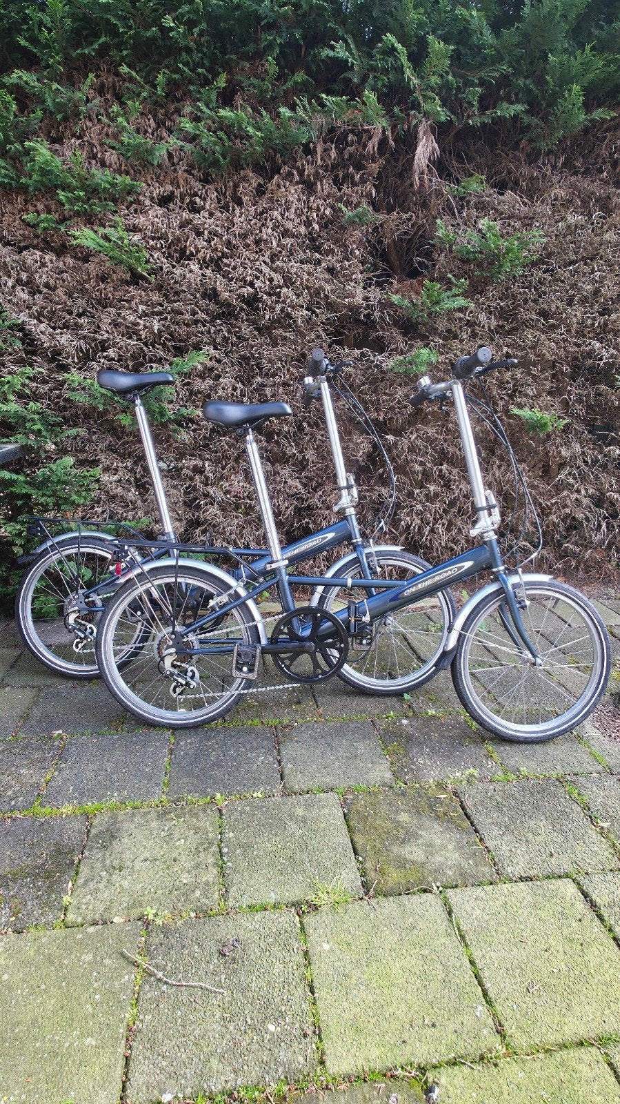 2X OnTheRoad Vouwfietsen met 6 Versnellingen, Ophalen, 20 inch of meer, Versnellingen, Zo goed als nieuw