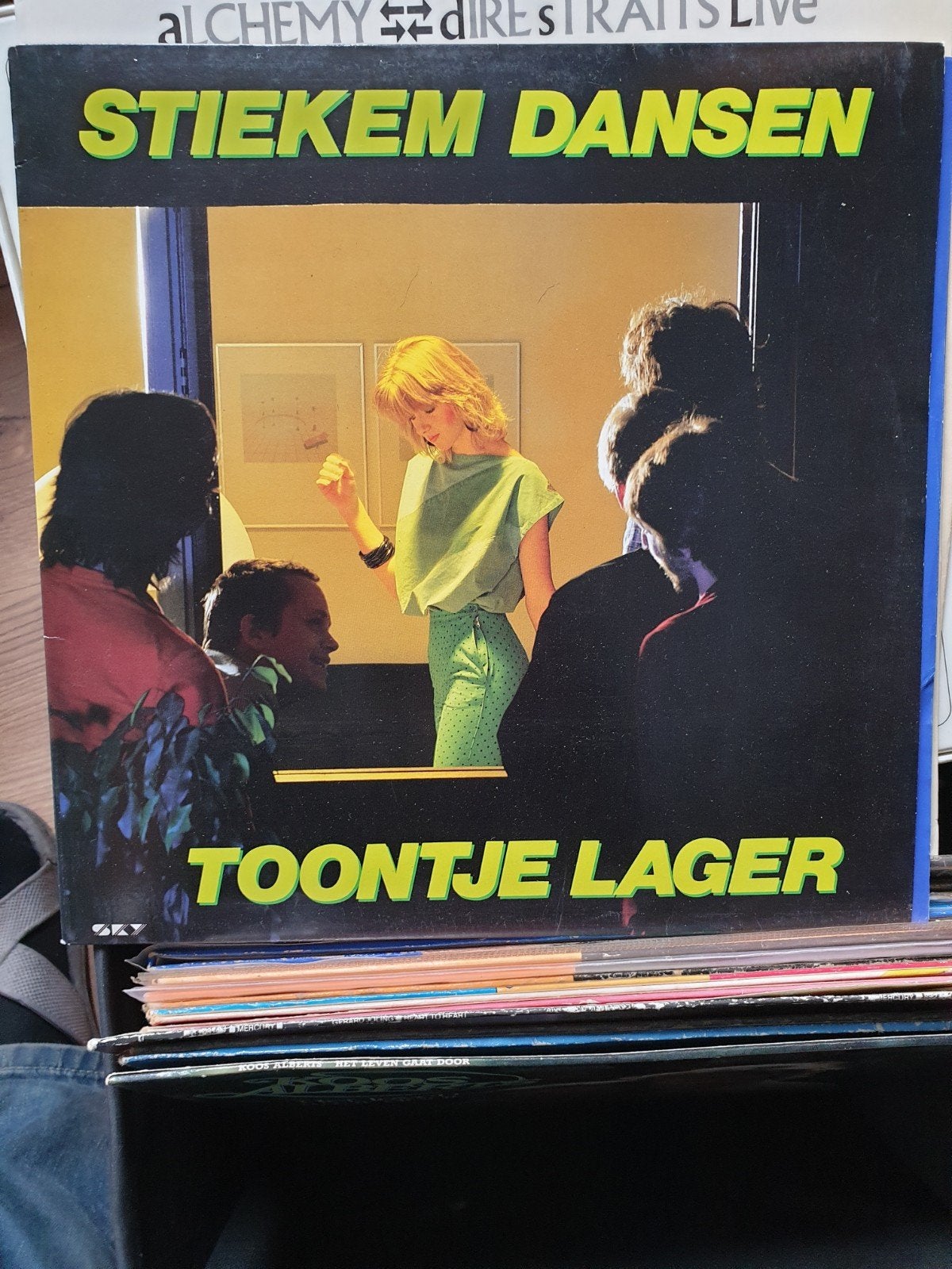 toontje lager lp stiekem dansen, Ophalen of Verzenden