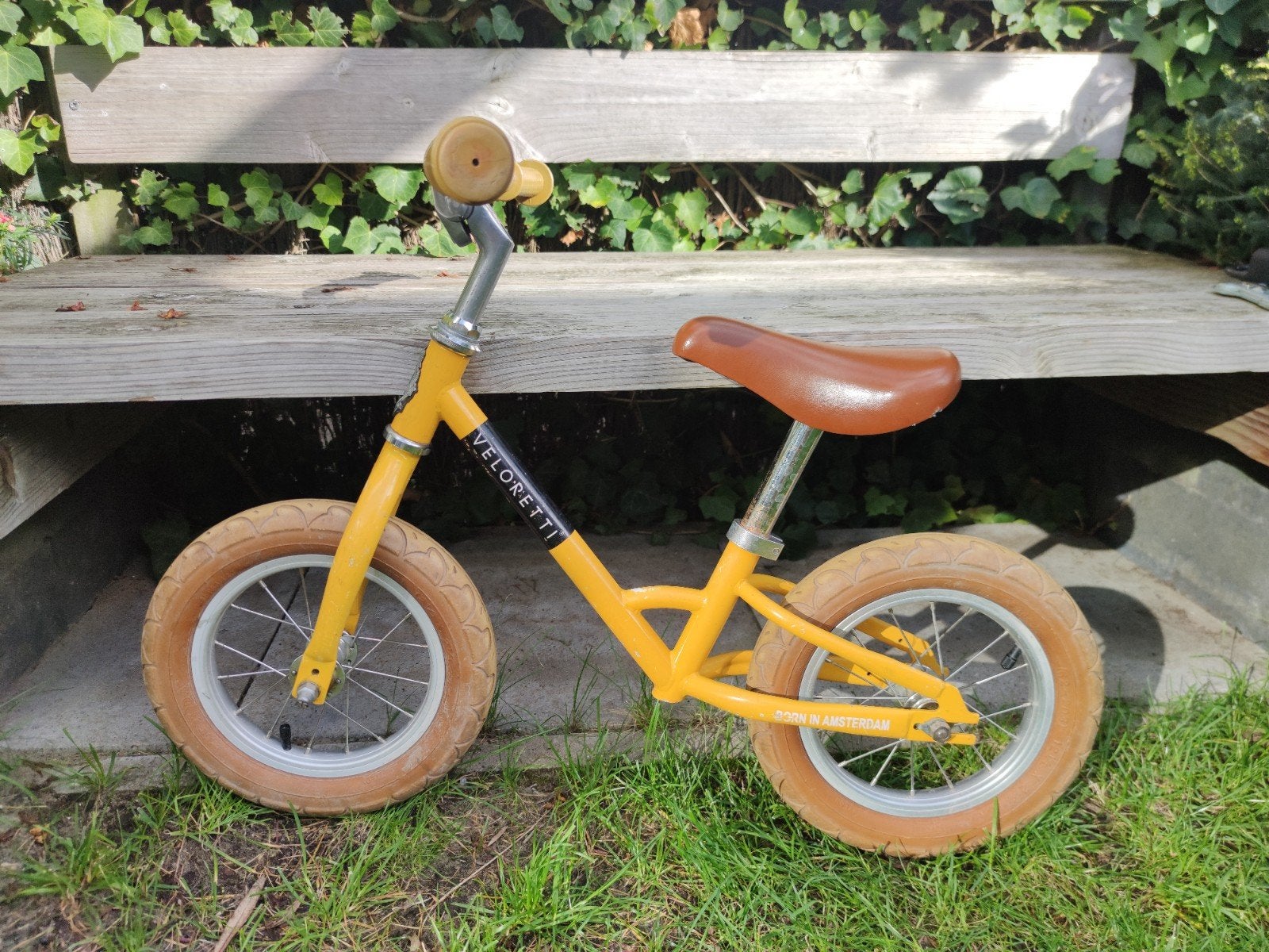 Veloretti mini - loopfiets geel, Ophalen, Gebruikt, Minder dan 16 inch, Veloretti
