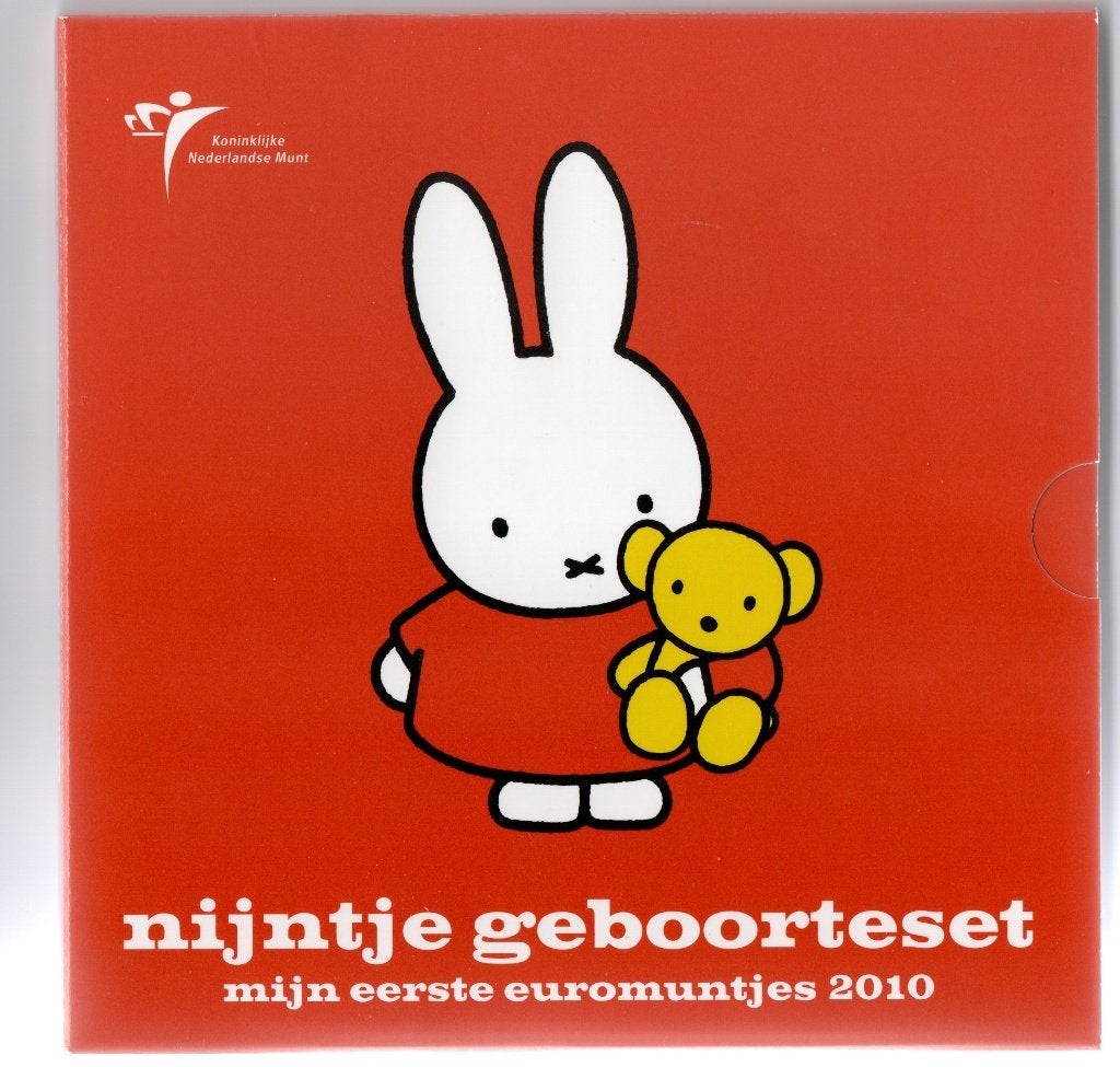 Nijntje Geboorteset 2010 - Mijn Eerste Euromuntjes, Koningin Beatrix, Euro's, Geboorte of Huwelijk, Verzenden
