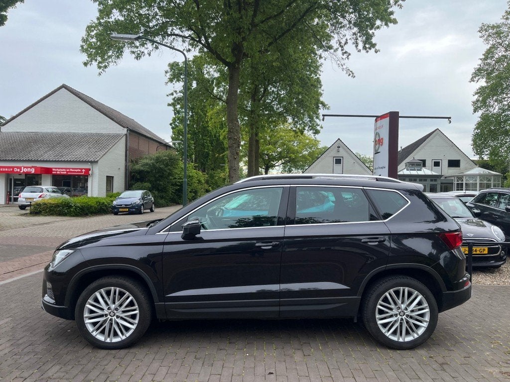 Seat ATECA 1.4 ECOTSI XCELLENCE AUTOMAAT 150PK / SCHUIFDAK /, Auto's, Seat, Gebruikt, 4 cilinders, 150 pk, Zwart