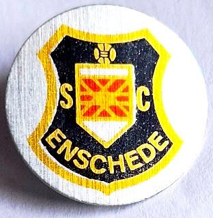 SC Enschede-clubspeld (oud), Verzenden, Zo goed als nieuw, Sport, Speldje of Pin