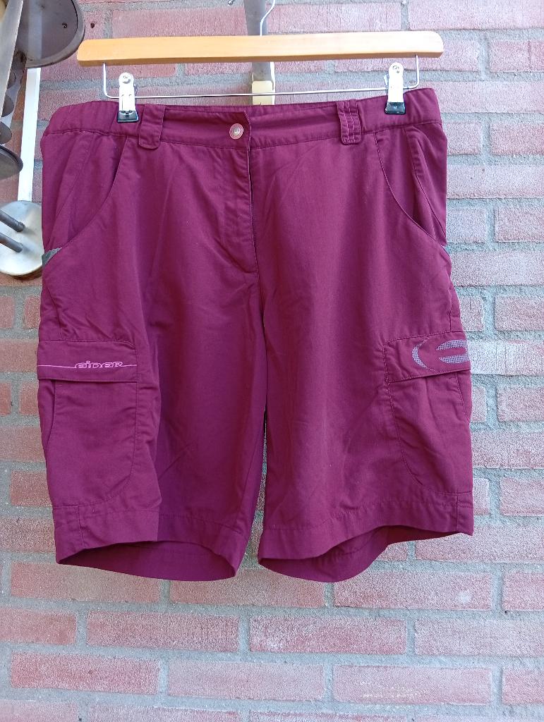 Eider short dames sport maat 42 bordeaux valt klein, Maat 38/40 (M), Overige typen, Ophalen of Verzenden, Zo goed als nieuw