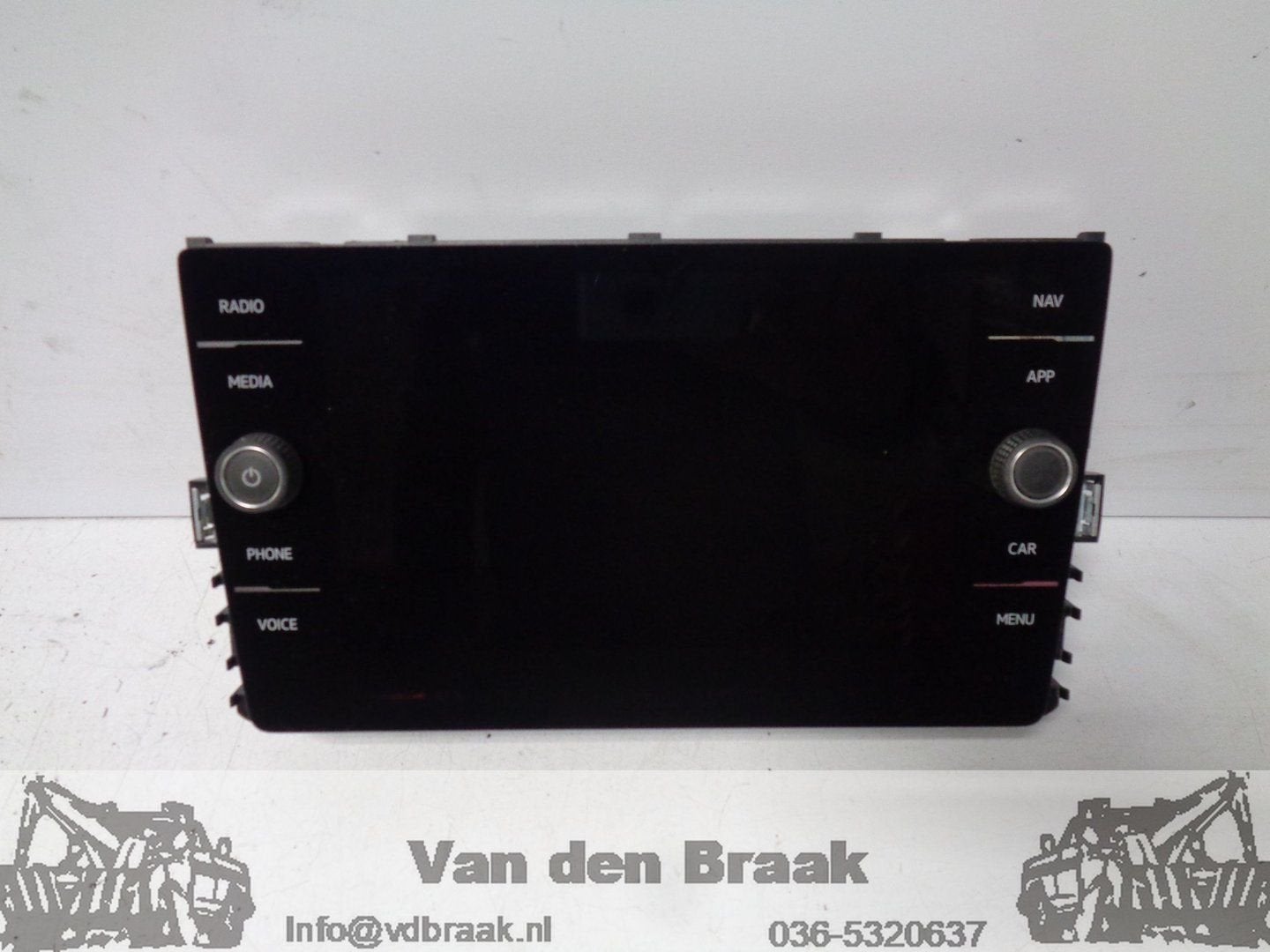 Volkswagen Golf 2017-2020 Display Multimedia Navigatie, Ophalen of Verzenden, -, -, -