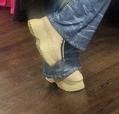 ASOS DESIGN Devoid Chunky Platform sneakers 38, Wit, Nieuw, Ophalen of Verzenden, Sneakers of Gympen