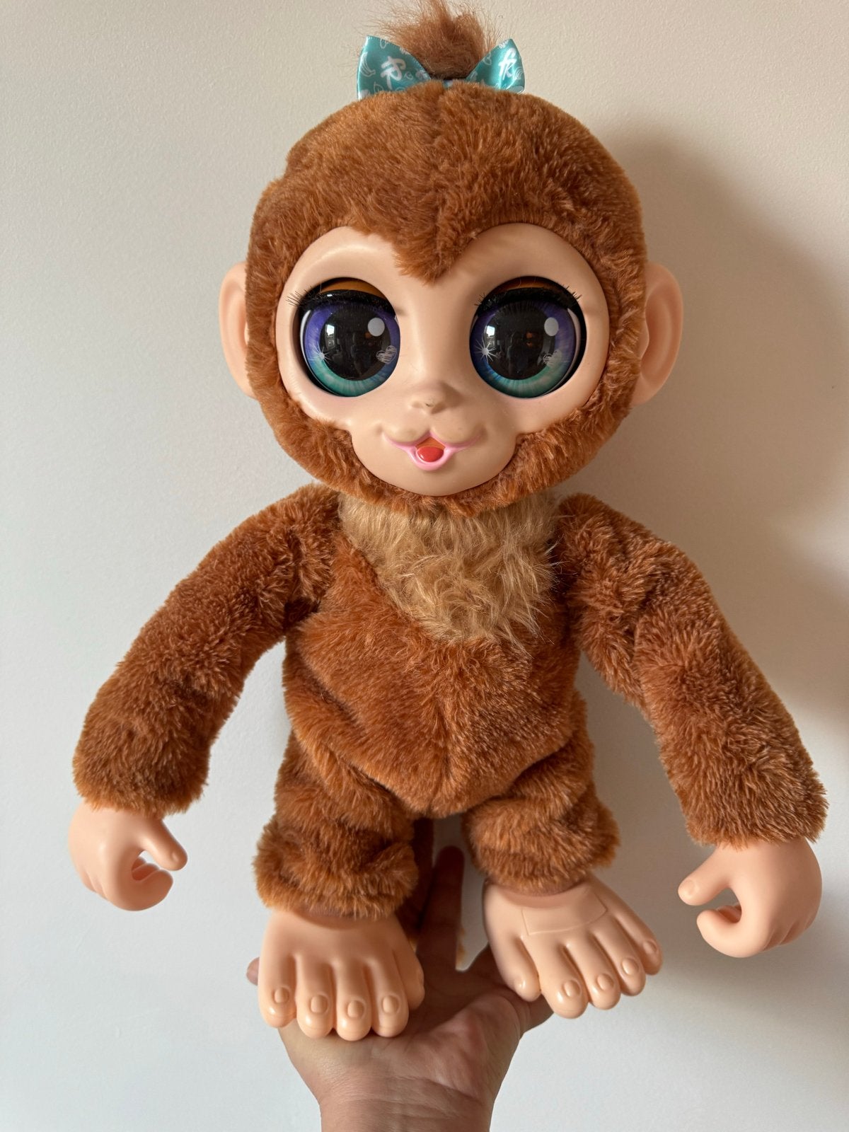 FurReal Friends Bootsie Aapje Interactieve Knuffel, Ophalen, Overige merken, Overige karakters, Zo goed als nieuw