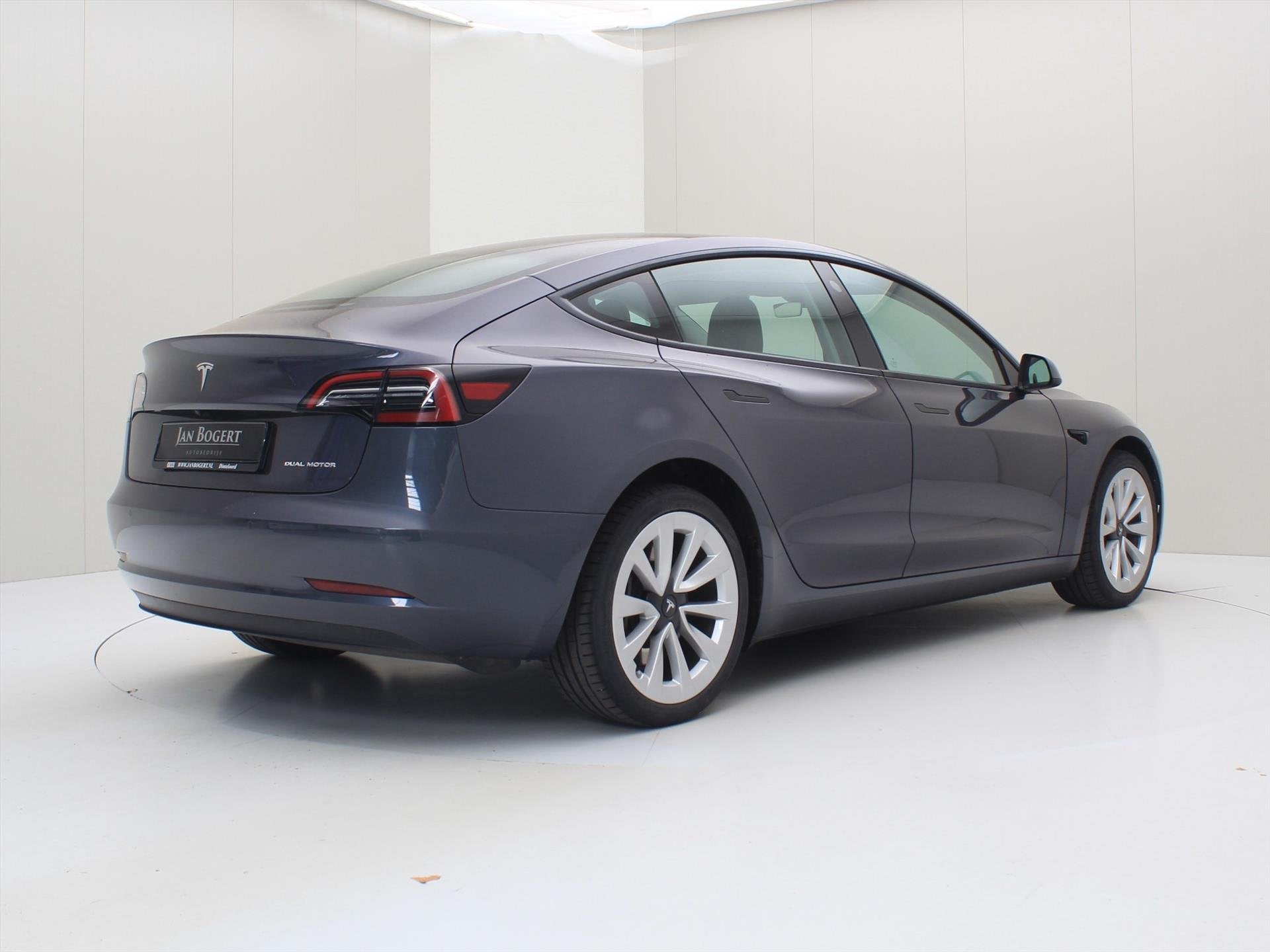Tesla Model 3 Long-Range AWD 351pk 75 kWh 93.8% SoH UPGRADE, Auto's, Automaat, Gebruikt, Zwart, 351 pk