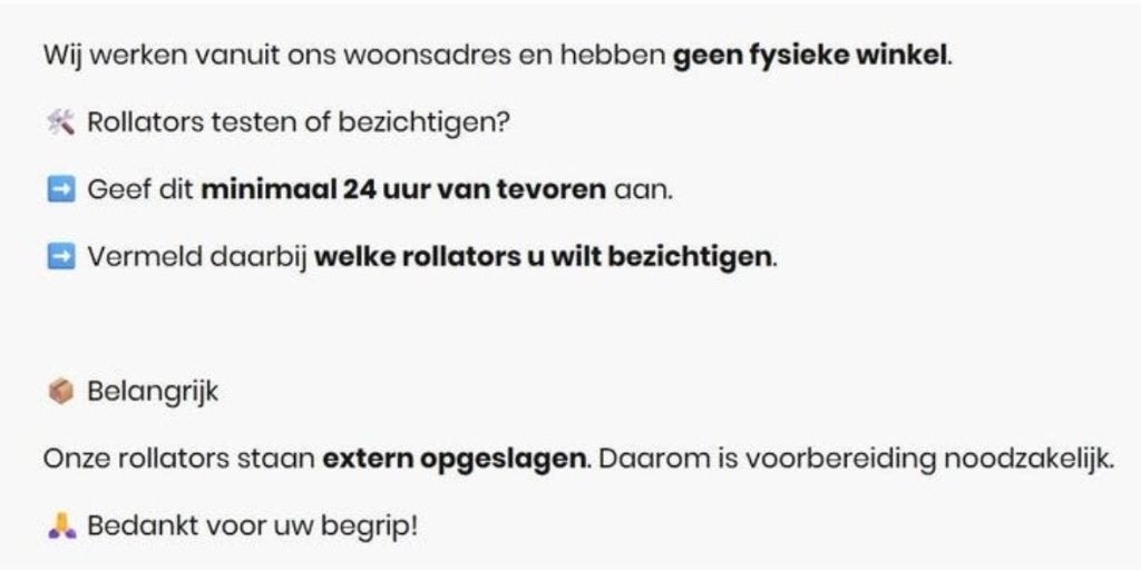 Nr 3... Rollator Days nieuwe wielen, Diversen, Rollators, ., Zo goed als nieuw, Opvouwbaar, .