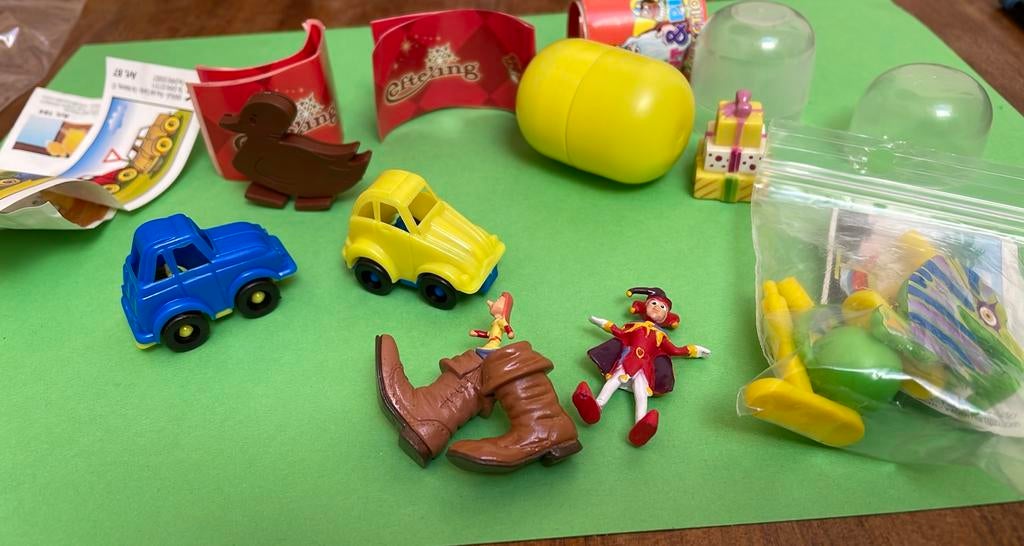 Niet ferrero oa Efteling figuren, Ophalen of Verzenden, Zo goed als nieuw, Hardplasticfiguren