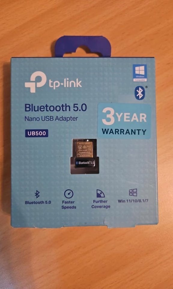 TP-Link Bluetooth 5.0 Nano USB-adapter UB500 NIEUW & OVP, Computers en Software, Ophalen of Verzenden, Nieuw, TP-Link