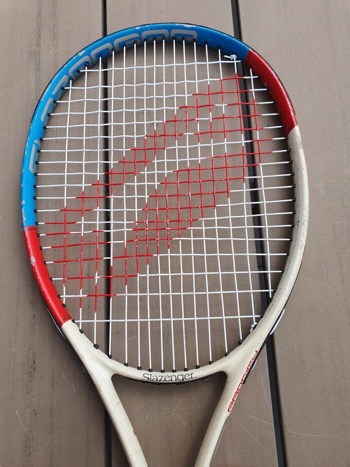 Tennis racket slazenger, Sport en Fitness, Tennis, Ophalen, Gebruikt, Racket, Overige merken