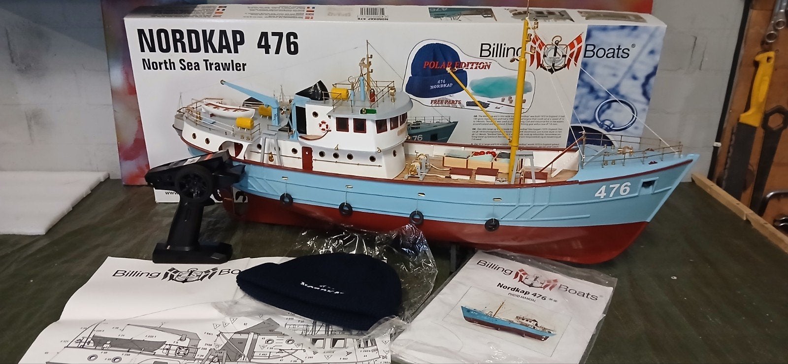 zeer mooie open billing boats nordkap rtr polar edition, Ophalen, Nieuw, 1:32 tot 1:50, Overige merken
