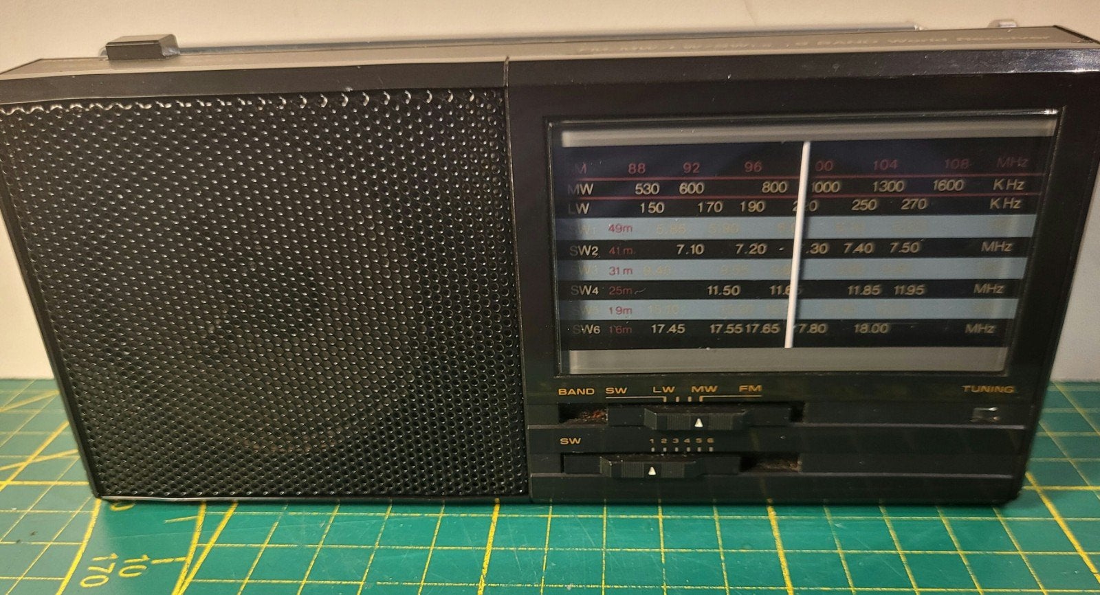 Vintage wereld radio ontvanger, Ophalen of Verzenden