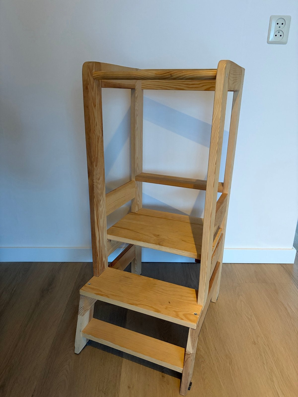 Houten Leertoren voor Kind - Montessori Keukenhulp, Ophalen of Verzenden, Gebruikt, Overige typen