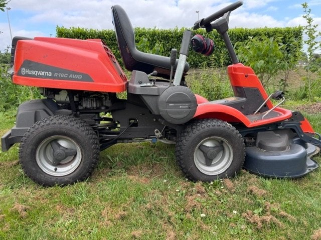 Husqvarna R16C AWD Zitmaaier, Tuin en Terras, Zitmaaiers, Ophalen, Gebruikt, Husqvarna, Mulchfunctie
