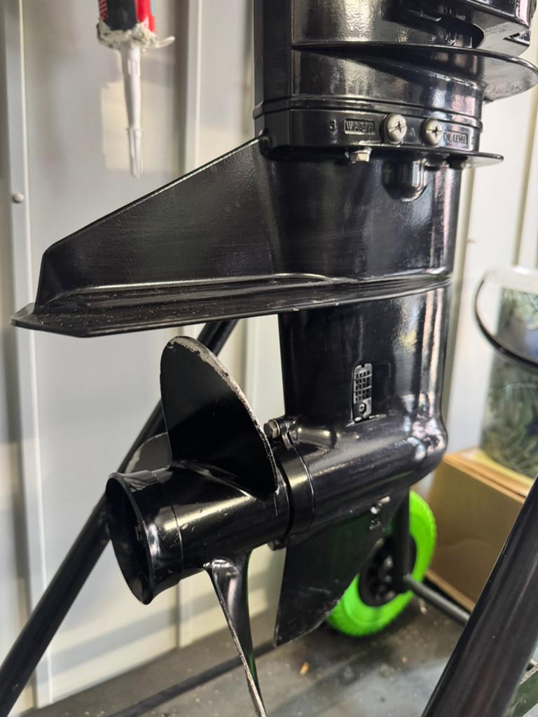 Tohatsu 9.8 kortstaart buitenboordmotor, Watersport en Boten, Buiten- en Binnenboordmotoren, Ophalen, 5 tot 10 pk, Tohatsu, Viertaktmotor