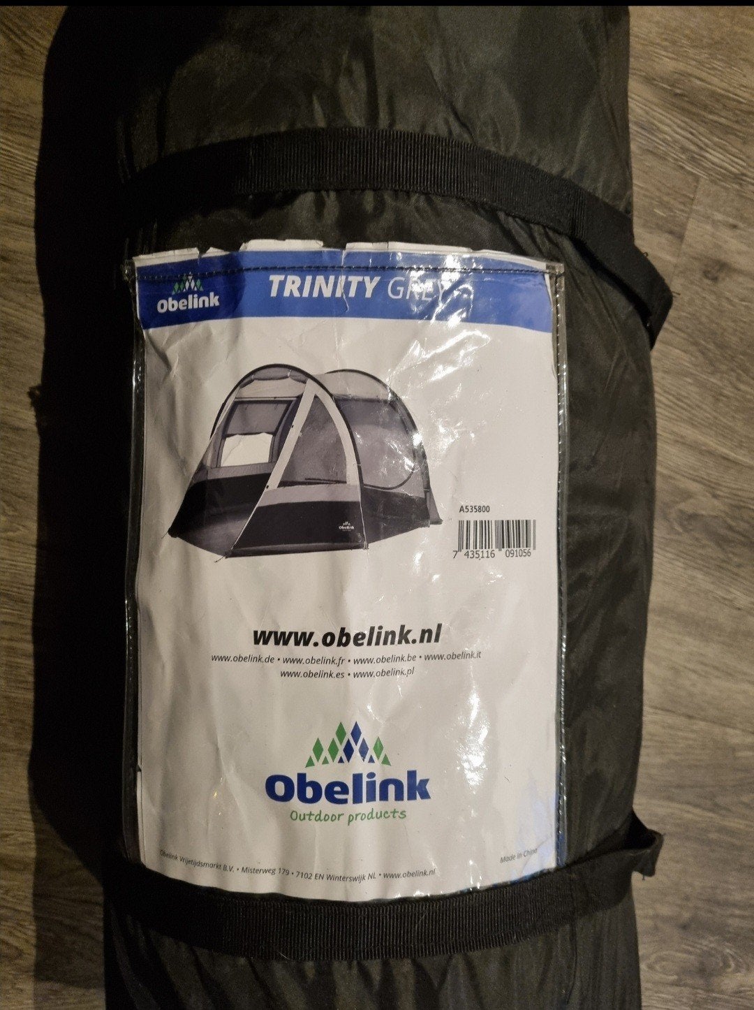 Obelink Bustent trinity, Ophalen
