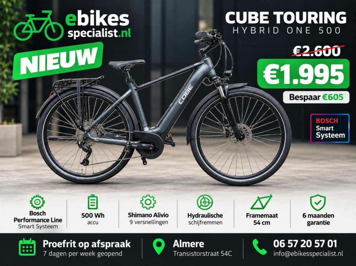 Cube Touring Nieuw! OPRUIMING!, Fietsen en Brommers, Ophalen, -, -, Nieuw