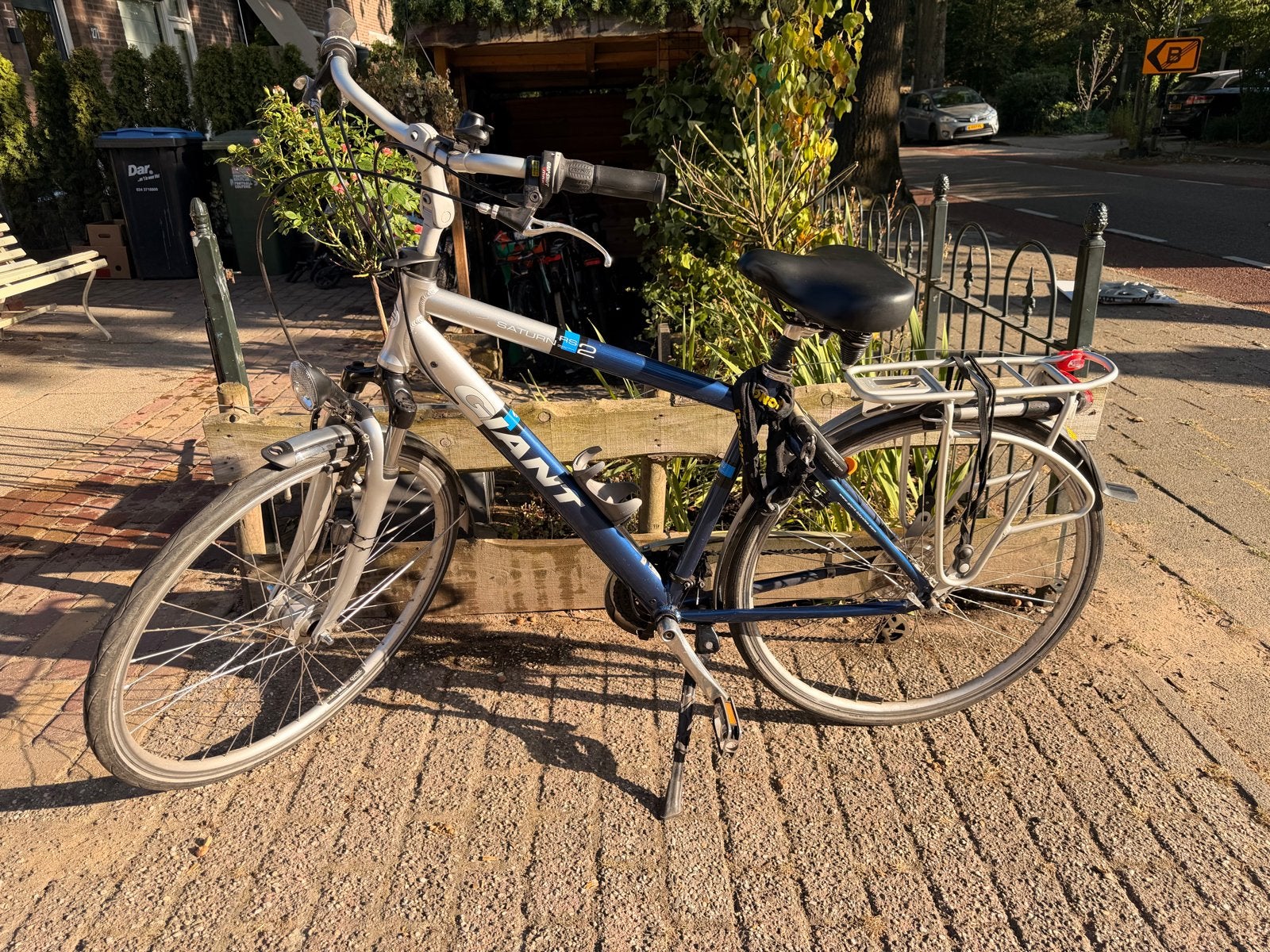 Giant stadsfiets - herenfiets - Maat M, Ophalen, Gebruikt, Vering, Velgrem
