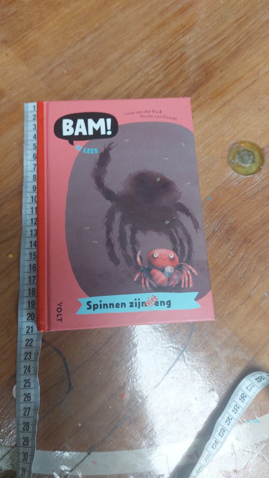 BAM! Spinnen zijn (niet) eng - Leuk en informatief boek, Boeken, Kinderboeken | Jeugd | onder 10 jaar, Ophalen of Verzenden, Zo goed als nieuw