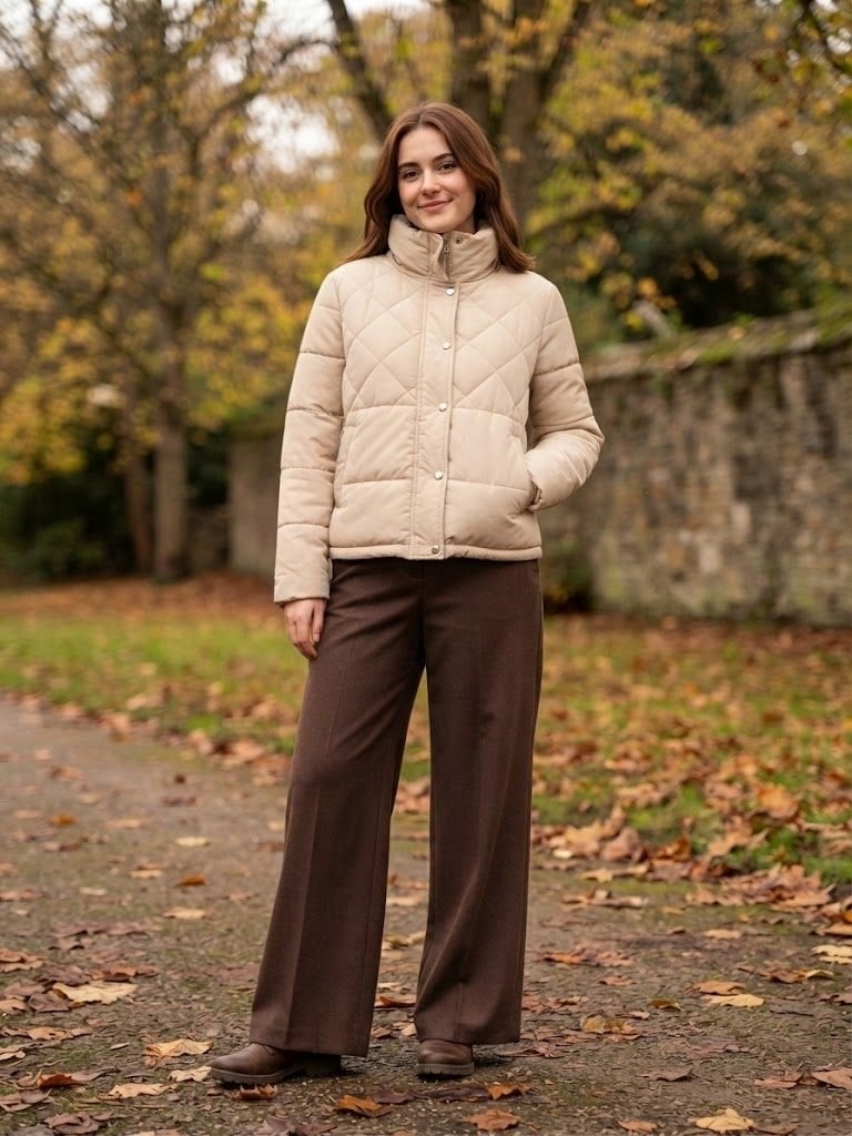 winter jas Geisha, Kleding | Dames, Maat 38/40 (M), Geisha, Verzenden, Beige